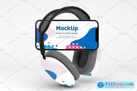 AirPods & iPhone Mockup 5787154