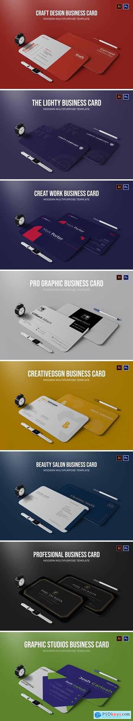 Create Work Business Card Bundle