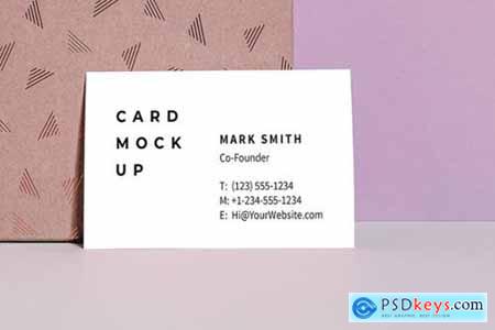 Business Card Mockup PDVQU2X