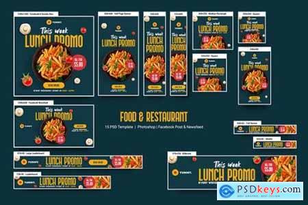 Food & Restaurant Banners Ad