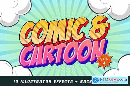 Comic and Cartoon Text Effects Vol.4 5668923