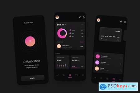 Superb Multi Purpose Mobile App UI Kit Template