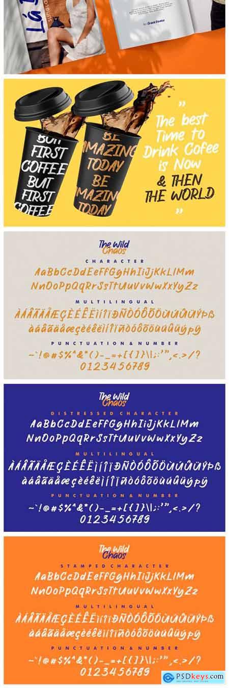 The Wild Chaos Font