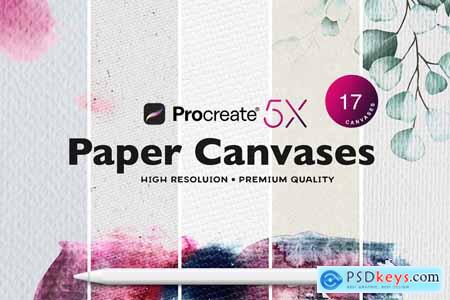 Procreate Paper Texture Canvases 5754762
