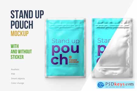 4x6 Stand-Up Pouch Mockup Front 5179773