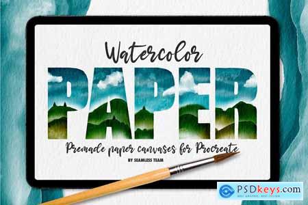 Watercolor Paper for ProCreate 5828165
