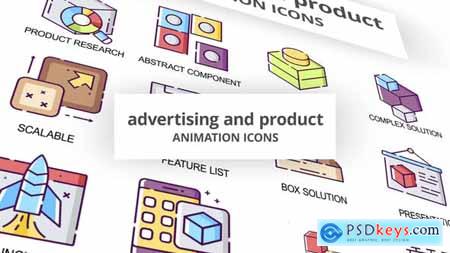 Advertising & Product - Animation Icons 30040193
