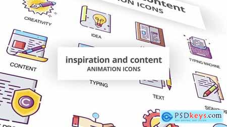 Inspiration & Content - Animation Icons 30041554