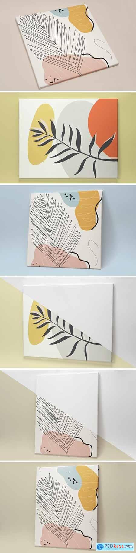 Download Canvas Mockup Free Download Photoshop Vector Stock Image Via Torrent Zippyshare From Psdkeys Com