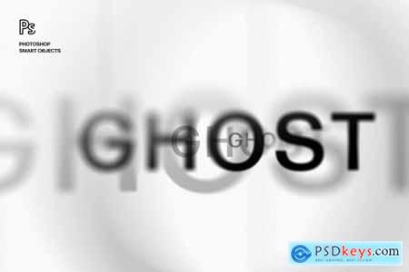 Ghost Lettering Text Effect 5813808