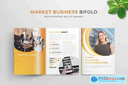 Market Business - Bifold Brochure