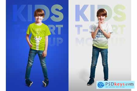 Kids Boy T-Shirt Mockups Part 1 5336705