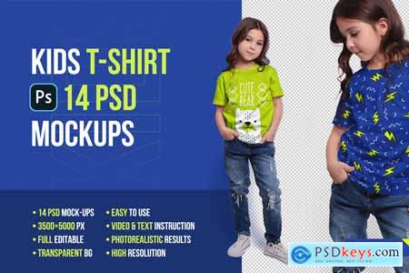 Kids T-Shirt Mockups 5336558