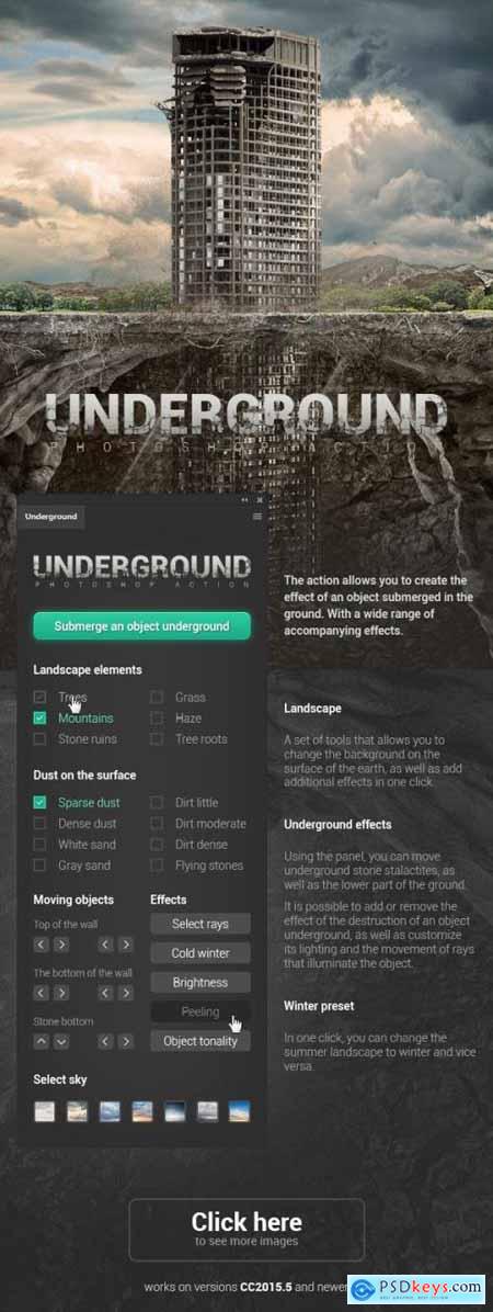 Underground Photoshop Action 29914451