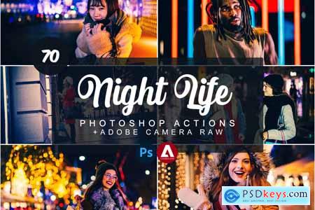 Night Life Photoshop Actions 5733436