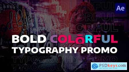 Bold Colorful Typography Promo 29949010