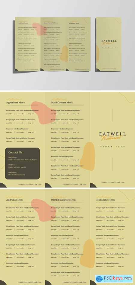 Eatwell Restaurant Menu