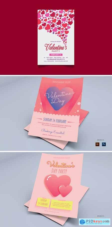 Valentine Day - Flyers Design