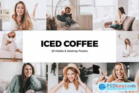 20 Iced Coffee Lightroom Presets & LUTs 5842198