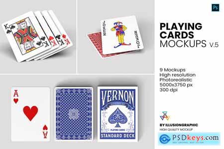 Playing Cards Mockups - v.5 5793117