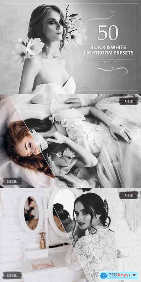 50 Black and White Wedding Presets 5784150