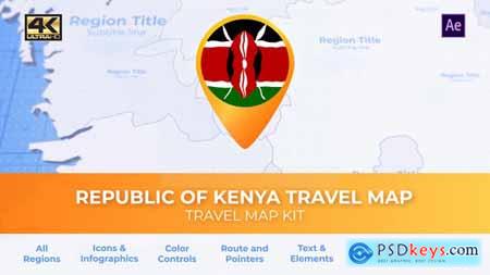 Kenya Map - Republic of Kenya Travel Map 30442210