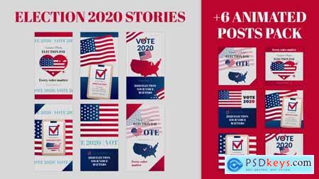 Election Stories and Posts Pack 29042680