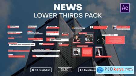 News Lower Thirds Pack 27320293
