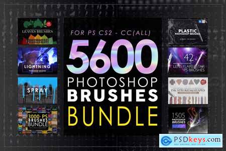 5600 Photoshop Brushes Mega Bundle 5825386