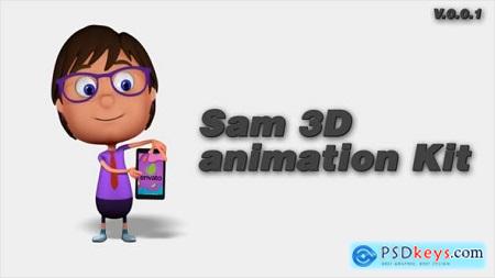 Sam 3D animation Kit 24134451