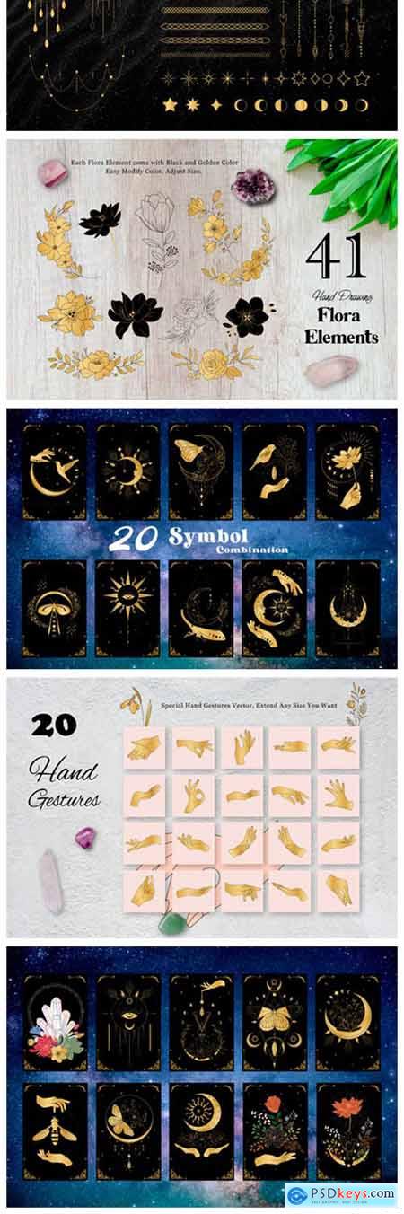 Golden Mystery Magical Witchcraft 8507765