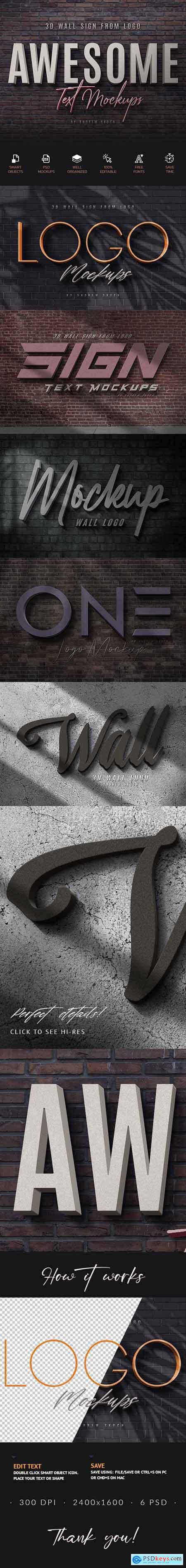 3D Wall Logo Creator 30352685