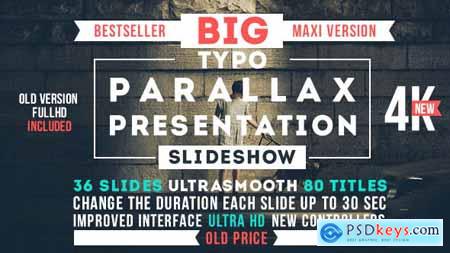 Big Typo Parallax Presentation 12819517