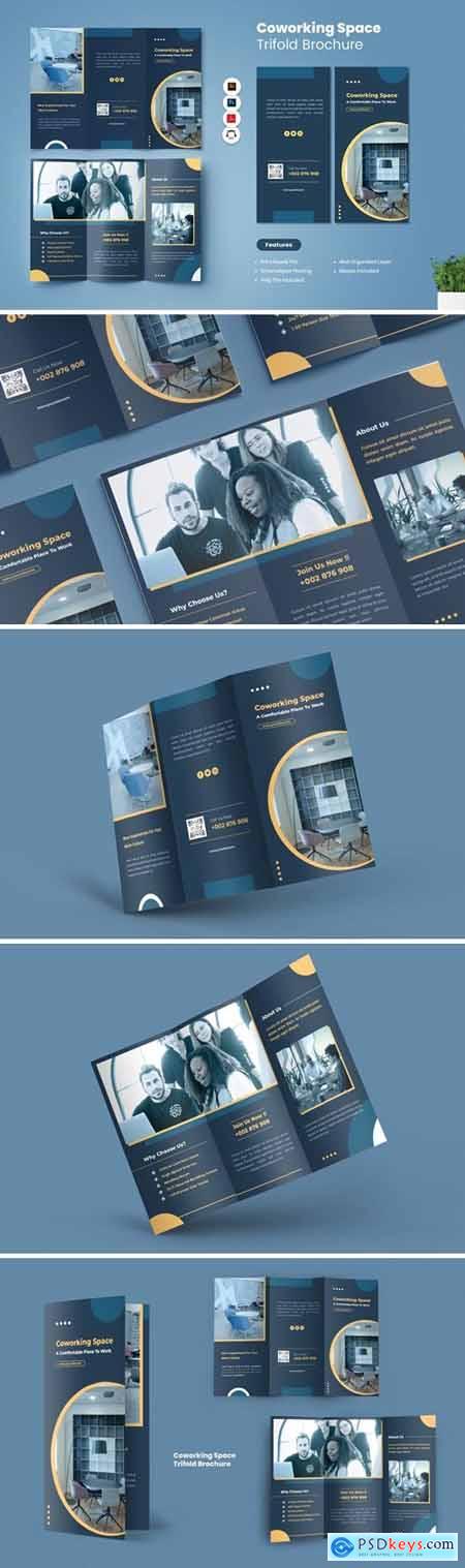 Co-Working Space Trifold Brochure