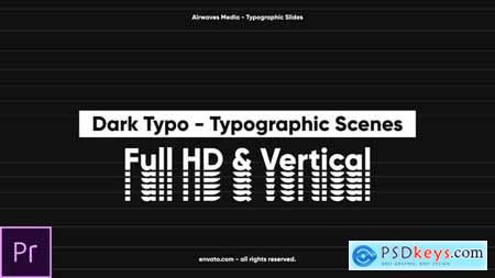 Dark Typo Typographic Scenes 25727642