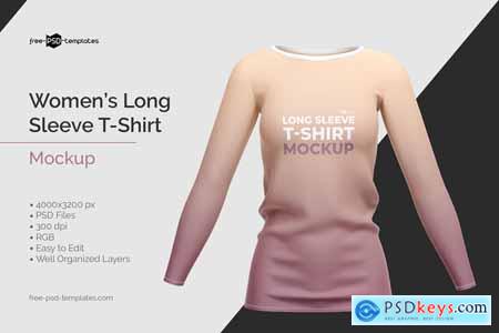 Womens Long Sleeve T-Shirt 5783625