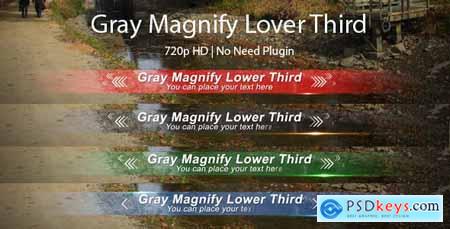 Gray Magnify Lower Third 3029036