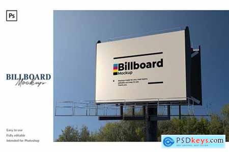 Billboard Mockup 2 Views