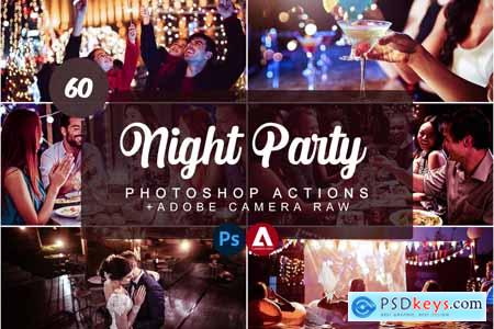 Night Party Photoshop Actions 5733438