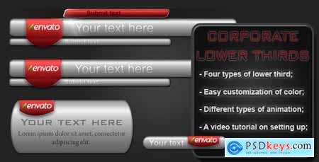Corporate Lower Thirds 1025636