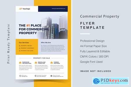 Commercial Property Flyer Template