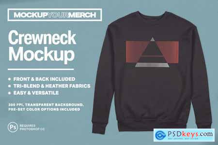 Crewneck Sweatshirt Mockup 5725232