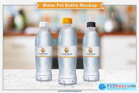 Water Pet Bottle Mockup 5727855