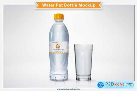 Water Pet Bottle Mockup 5727855