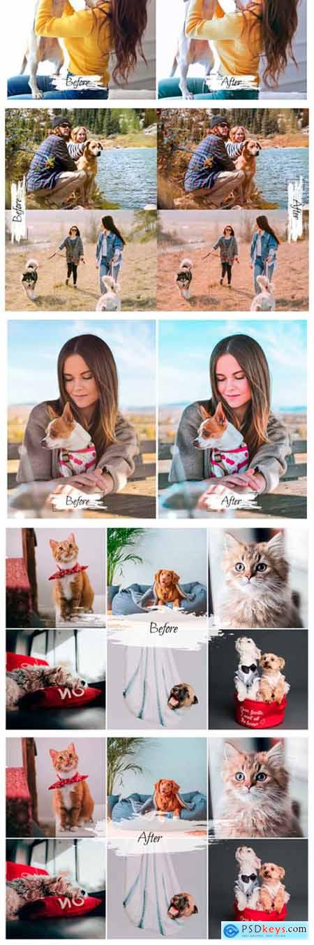 10 Pet Lovers Photoshop Action 8692472
