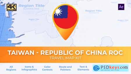 Taiwan Animated Map - Republic of China ROC Travel Map 30570278