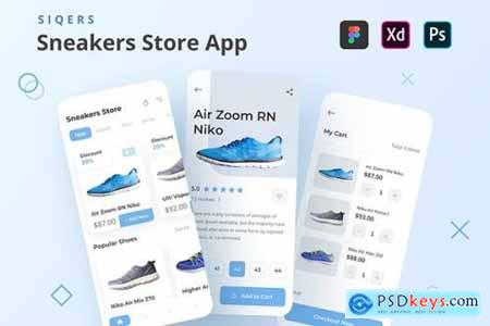 SiQers - Sneakers Store Mobile App