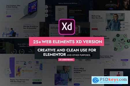 New Web Elements XD Version-1