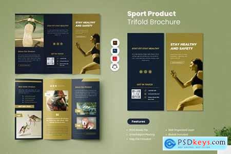 Sport Product Trifold Brochure