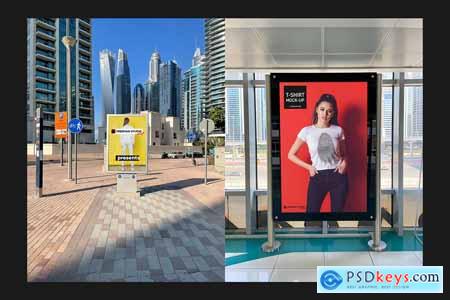Dubai Billboards Mock-Up Set 5884149